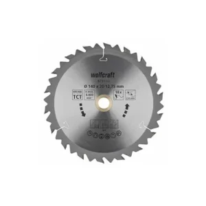 Árcsökkenés Wolfcraft Körfűrészlap, HM, barna sorozat, 18 fogú, Ø 140 x 12.75 x 2.4 mm