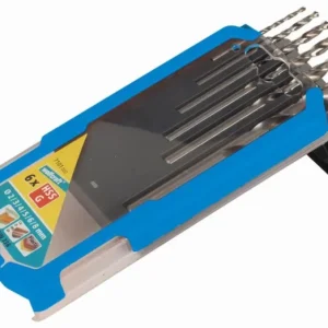 Árcsökkenés Wolfcraft Spirálfúró készlet dobozban 6 db, HSS csiszolt, Ø 2,3,4,5,6,8 mm