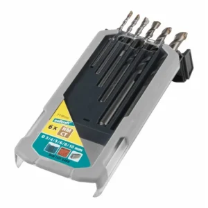 Wolfcraft Speciális betonfúró készlet dobozban 6db, HSS, Ø 3,4,5,6,8,10 mm Szuper ajánlat