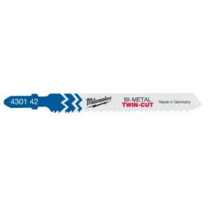 Akció Milwaukee Bimetál szúrófűrészlapok 2 fogosztású 91/2,5/1,8 mm (Fémhez) 5db