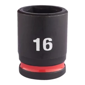 Akciós ár Milwaukee 3/8" Gépi Dugókulcs 6 lapú, rövid 16 mm - 1 db