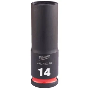 Árengedmény Milwaukee 3/8" Gépi Dugókulcs 6 lapú, hosszú 14 mm - 1 db