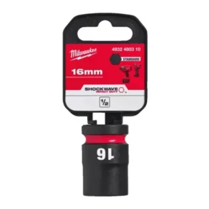 Alacsony ár Milwaukee 1/2" Dugókulcs hatlapú, gépi, rövid 16 mm - 1 db