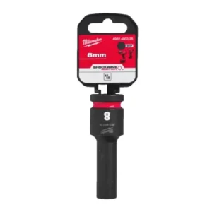 Akció Milwaukee 1/2" Dugókulcs hatlapú 78 mm hosszú, 8 mm 1 db