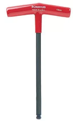 10mm T-imbuszkulcs hosszú gömbvégű (L=307mm) - Bondhus - 13176 Végkiárusítás
