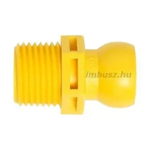 Bestseller 1/2 NPT saválló külsőmenetes gömbcsatlakozó 1/2 rendszerhez - Loc-Line - 156805
