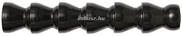 1/2x140mm rövidszegmenses hűtőcső (6 db fekete szegmens ) - Loc-Line - 151801-BLK Kihagyhatatlan ajánlat